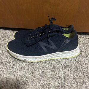 New Balance Women's Fresh Foam Crush V1 Cross Trainer - Navy/Lime green Size 8.5
